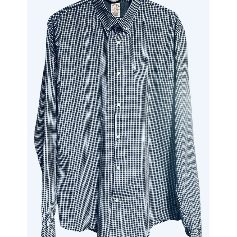 Scotch And Soda Men's Blue Check Long Sleeve Shirt - XL - Picture 2 of 7